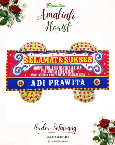 Papan Bunga Ucapan Selamat Sukoharum